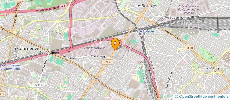 localisation de l'entreprise MADAME SIHEM DJALTI à LA COURNEUVE