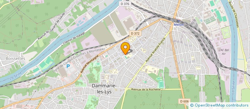 localisation de l'entreprise MADAME SIHEM GHAMZI à DAMMARIE-LES-LYS
