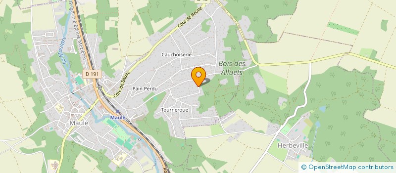 localisation de l'entreprise MADAME SIHEM HENTATI  MAULE