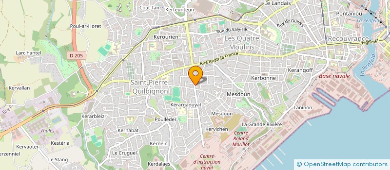 localisation de l'entreprise MADAME SIHEM MELIOUH à BREST