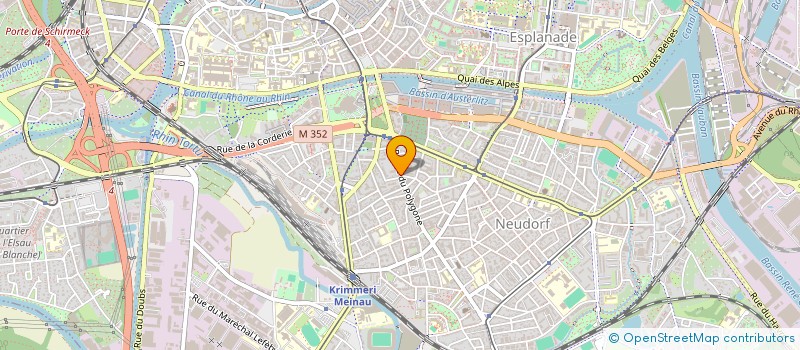localisation de l'entreprise MADAME SIHEM SCHRUTT à STRASBOURG