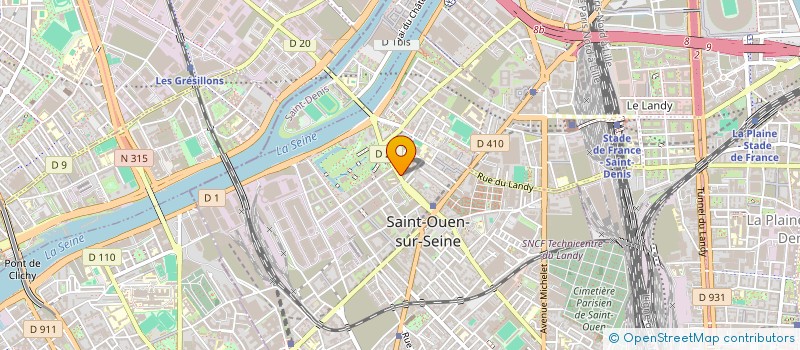 localisation de l'entreprise MADAME SIHEM STEPHANIE MESSAHEL à SAINT-OUEN-SUR-SEINE