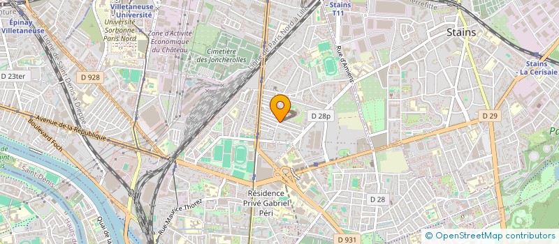 localisation de l'entreprise MADAME SIHEM TAKARIT à PIERREFITTE SUR SEINE