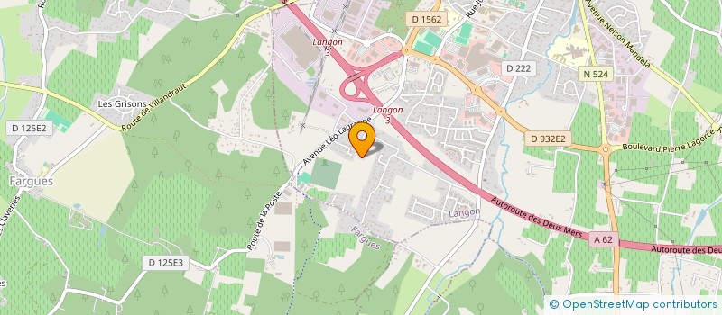 localisation de l'entreprise MADAME SIHEM WILLEM  LANGON