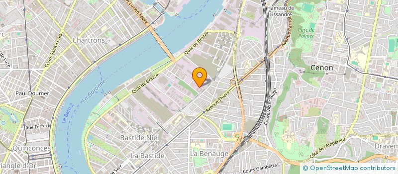 localisation de l'entreprise MADAME SIHEME LAFIF à BORDEAUX
