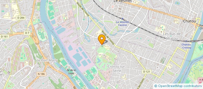 localisation de l'entreprise MADAME SIKA NATHANIELS  LE VESINET