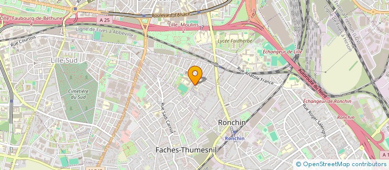 localisation de l'entreprise MADAME SILA ARICI à LILLE