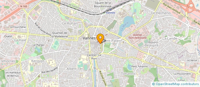 localisation de l'entreprise MADAME SILA HERRERA VEGA-HAZAS à VANNES
