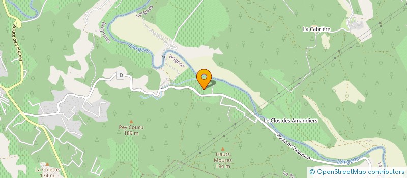 localisation de l'entreprise MADAME SILA TIWARI  LE THORONET