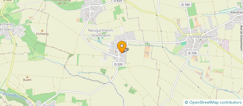 localisation de l'entreprise MADAME SILENE GARANCE AUDIBERT  NEUGARTHEIM-ITTLENHEIM