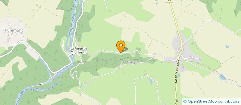 localisation de l'entreprise MADAME SILENN GANIVET  LA CHAPELLE-AUX-BOIS