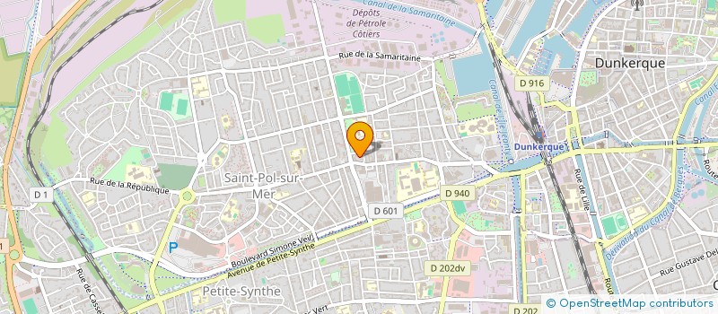 localisation de l'entreprise MADAME SILHEM AINI à DUNKERQUE