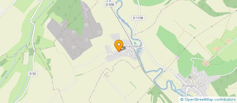 localisation de l'entreprise MADAME SILIA HERBIN  PIERREVILLE