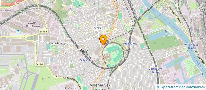 localisation de l'entreprise MADAME SILIA MAOUCHE  ORLY