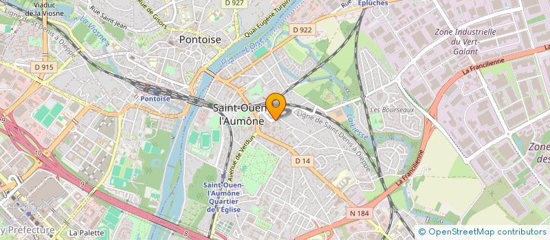 localisation de l'entreprise MADAME SILINETHRA PHOTHISENE  SAINT-OUEN-L'AUMONE