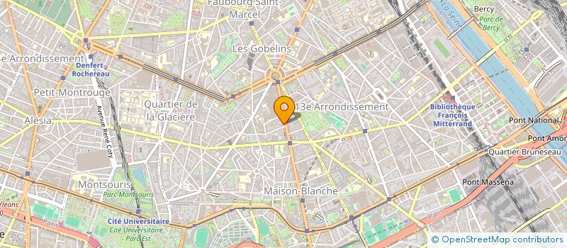 localisation de l'entreprise MADAME SILIVA SILVIA PAPARATTI  PARIS