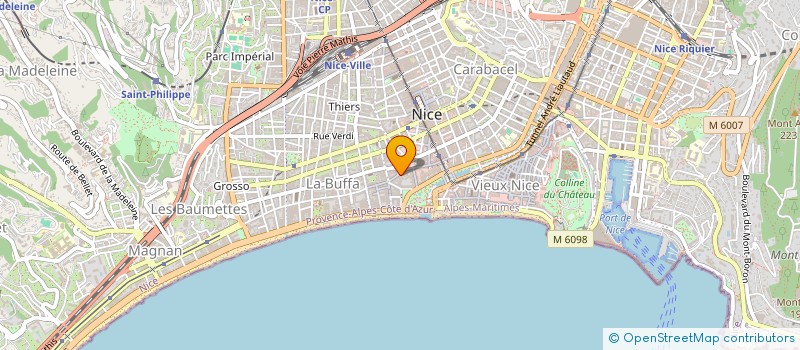 localisation de l'entreprise MADAME SILKE GENUIT à NICE