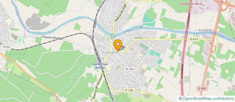 localisation de l'entreprise MADAME SILLAH N'DOYE  RIVESALTES