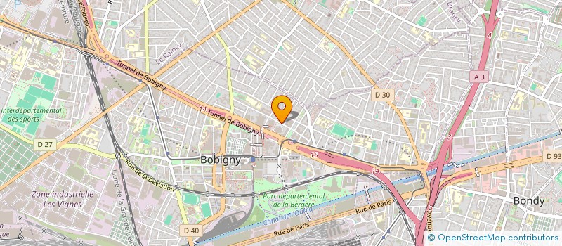 localisation de l'entreprise MADAME SILPA PATEL à BOBIGNY