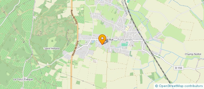 localisation de l'entreprise MADAME SILVA BIANCHI  FONTAINES