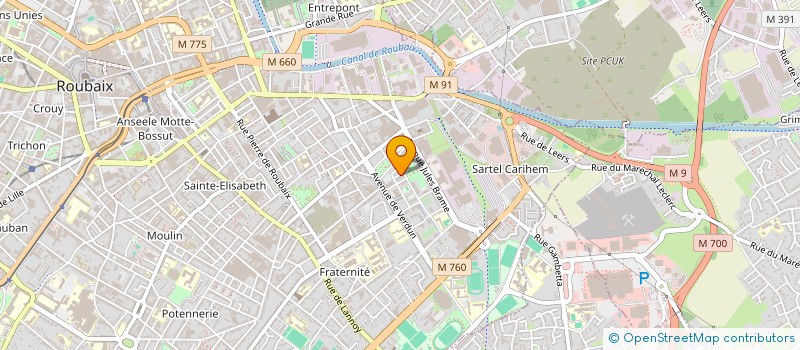 localisation de l'entreprise MADAME SILVA PETROSYAN à ROUBAIX