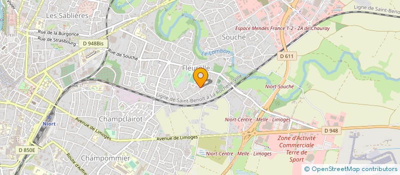 localisation de l'entreprise MADAME SILVA SARGSYAN  NIORT