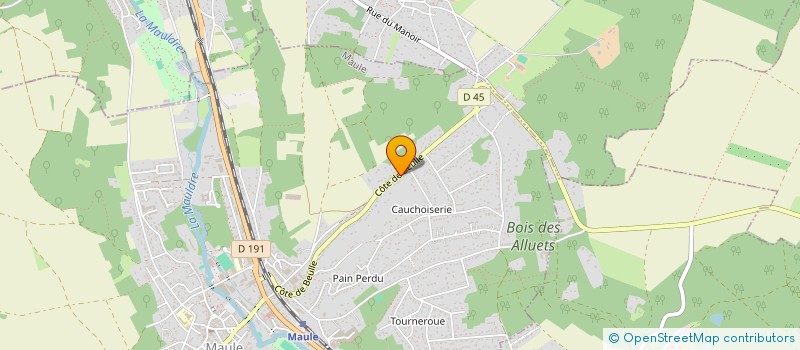 localisation de l'entreprise MADAME SILVANA CILIA  MAULE