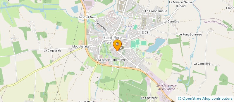 localisation de l'entreprise MADAME SILVANA DROUET à CHAUMES-EN-RETZ