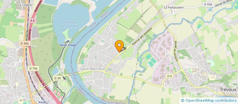 localisation de l'entreprise MADAME SILVANA FIORESI  SAINT-BERNARD