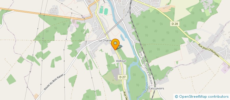 localisation de l'entreprise MADAME SILVANA MARKU  SAINT-FLORENT-SUR-CHER