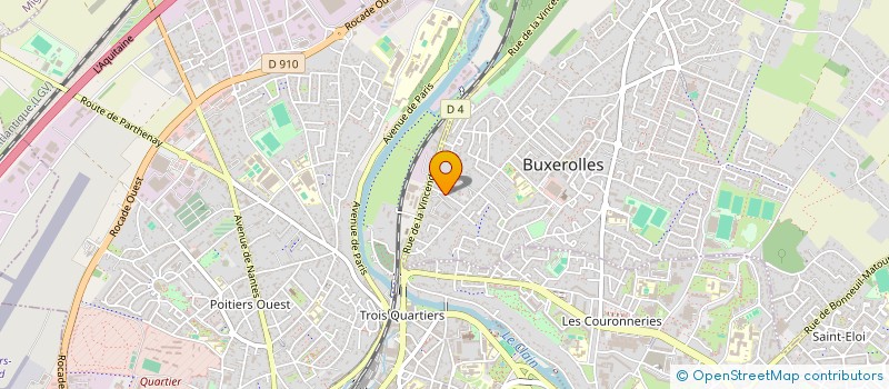 localisation de l'entreprise MADAME SILVANA MEHMETI  BUXEROLLES