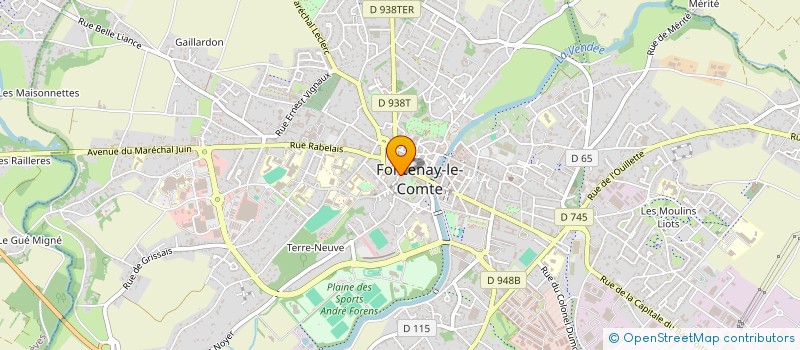 localisation de l'entreprise MADAME SILVANA MONELLO à FONTENAY-LE-COMTE