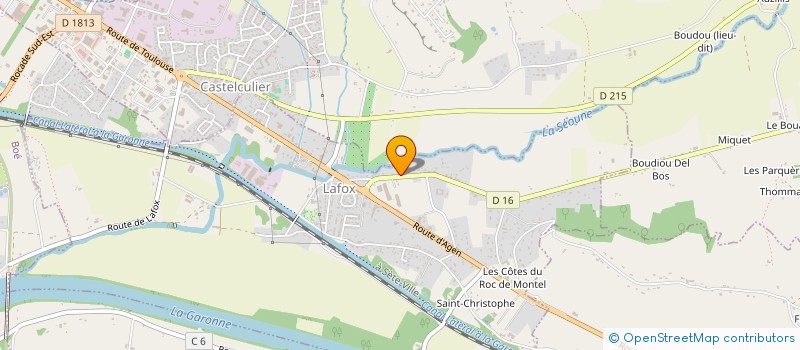 localisation de l'entreprise MADAME SILVERA CABRERA DIAS  LAFOX