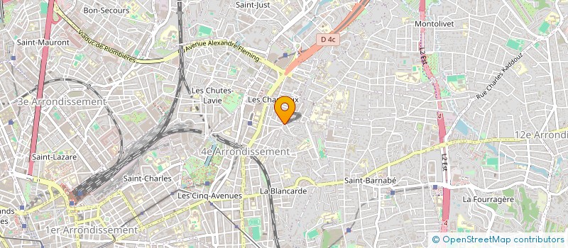 localisation de l'entreprise MADAME SILVERIA COSTA SILVA à MARSEILLE
