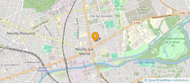 localisation de l'entreprise MADAME SILVERIO ANDREIA à NEUILLY-SUR-MARNE