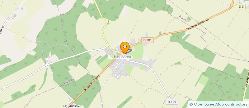 localisation de l'entreprise MADAME SILVI DA CUNHA  LA HOUSSOYE