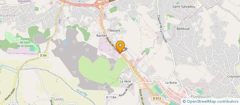 localisation de l'entreprise MADAME SILVIA ALVES MOREIRA à ALBI