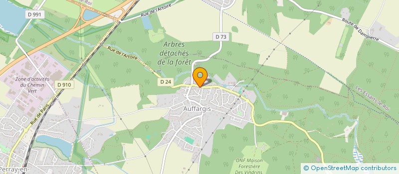 localisation de l'entreprise MADAME SILVIA AMIECH  AUFFARGIS