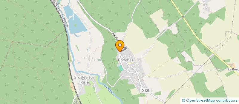 localisation de l'entreprise MADAME SILVIA ANGELI  GROSLEY-SUR-RISLE