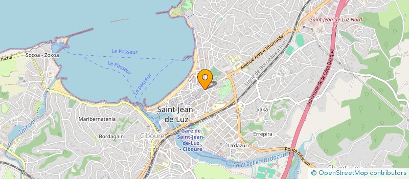 localisation de l'entreprise MADAME SILVIA APPELIUS  SAINT-JEAN-DE-LUZ