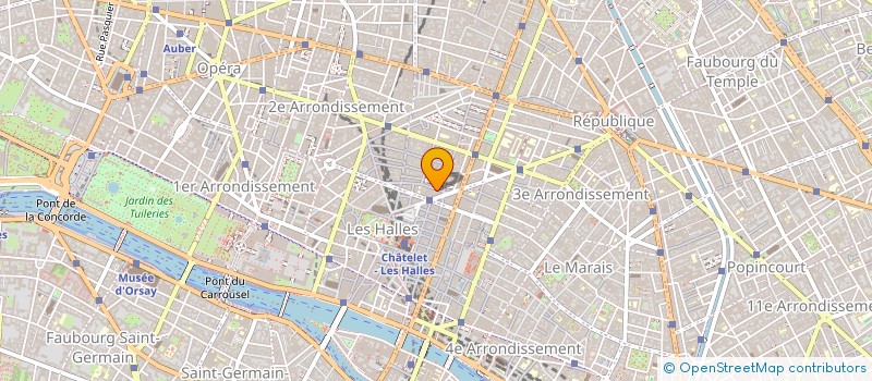 localisation de l'entreprise MADAME SILVIA BALDINI  PARIS