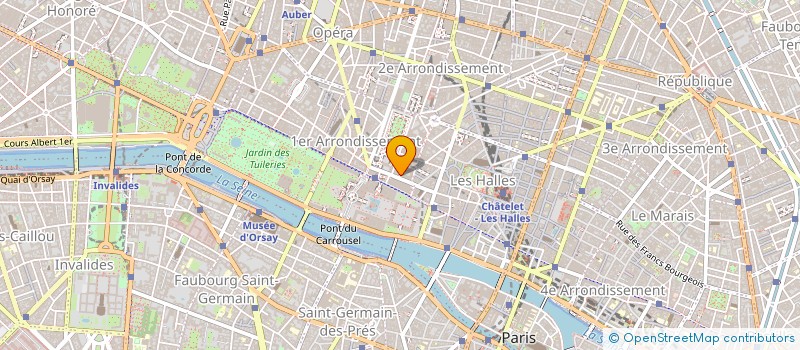 localisation de l'entreprise MADAME SILVIA BRAGONZI  PARIS