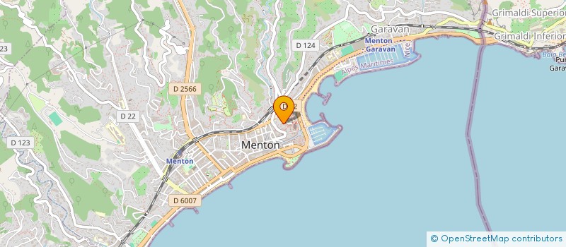 localisation de l'entreprise MADAME SILVIA BUZGAN  MENTON