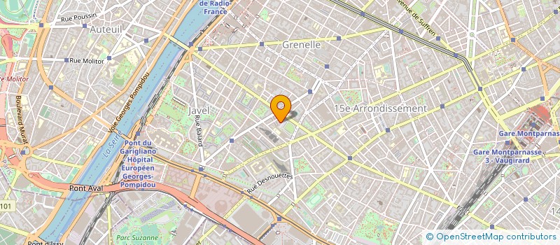 localisation de l'entreprise MADAME SILVIA CALVO  PARIS