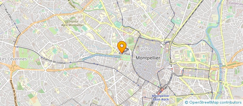 localisation de l'entreprise MADAME SILVIA CIBIEN à MONTPELLIER