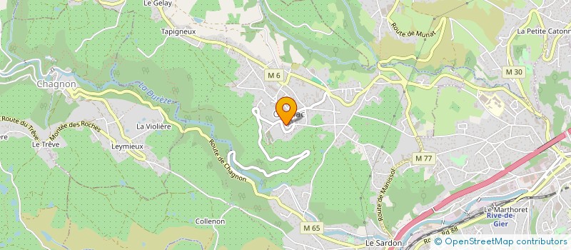 localisation de l'entreprise MADAME SILVIA CORREIA DE ALMEIDA  GENILAC