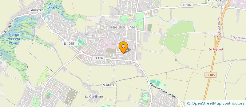 localisation de l'entreprise MADAME SILVIA DA COSTA  NIEUL-SUR-MER