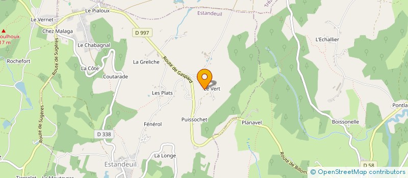 localisation de l'entreprise MADAME SILVIA DE AGUIAR TELES  ESTANDEUIL