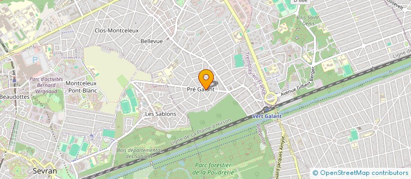 localisation de l'entreprise MADAME SILVIA DE GOIS à VILLEPINTE