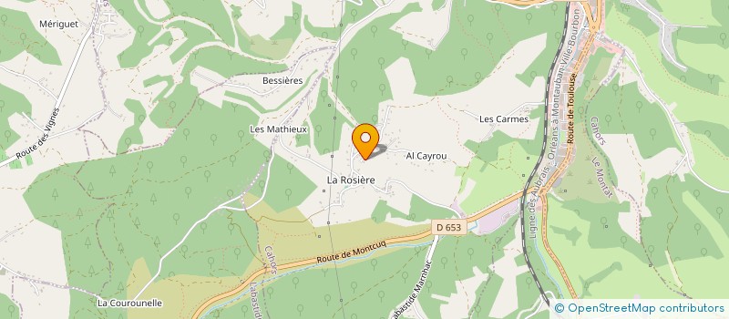 localisation de l'entreprise MADAME SILVIA DE JESUS CUSTODIO LOURENCO  CAHORS